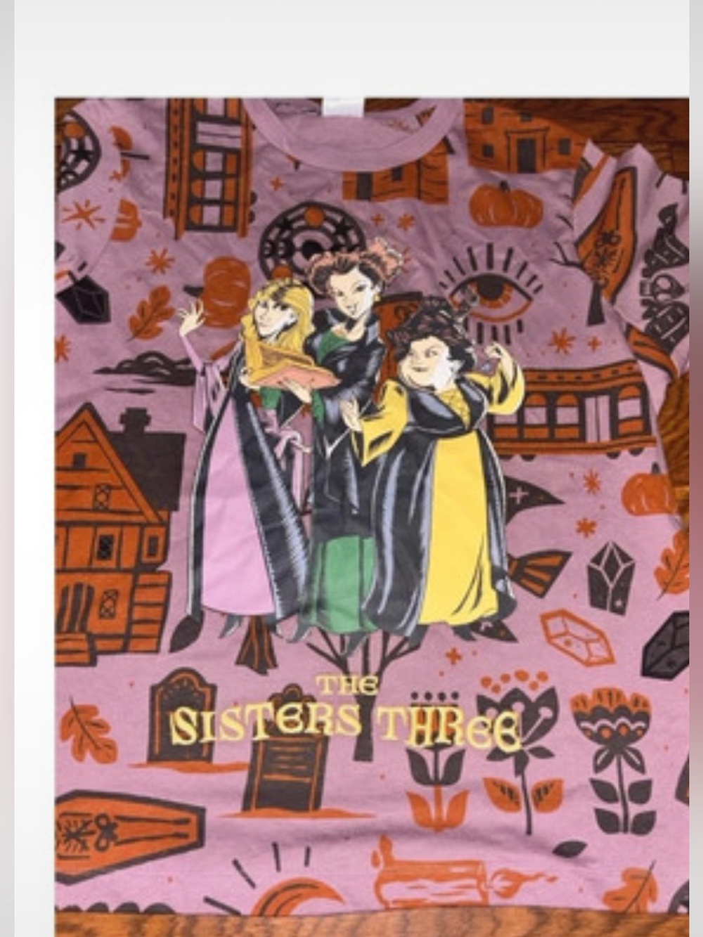 Disney Parks Hocus Pocus "The Sisters Three" T-shirt new with tags size small